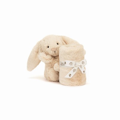 Jellycat Bashful Luxe Bunny Soothers USA | 12869BXHV